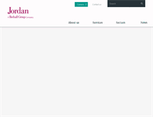 Tablet Screenshot of jordanmanufacturing.co.uk